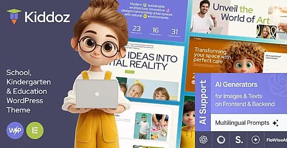 Kiddoz WordPress Theme