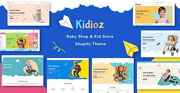 Kidioz - Baby Shop & Kid Store Shopify Theme