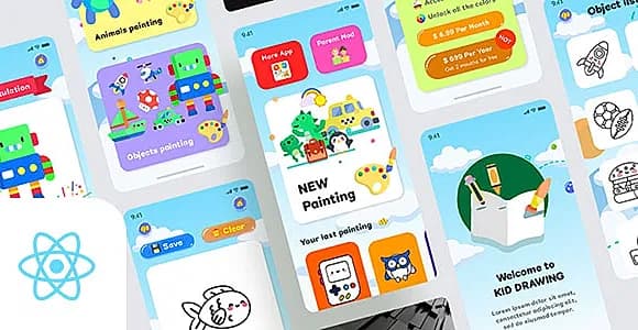 Kids Draws - React Native App
