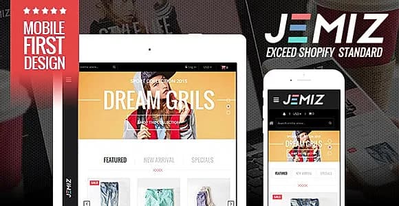 Kids Fashion Store Responsive Shopify Theme - Jemiz