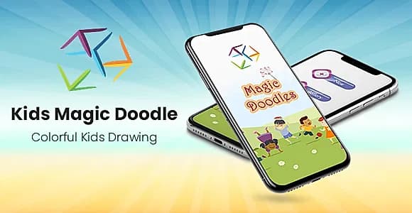 Kids Magic Doodles - Colorful Kids Drawing