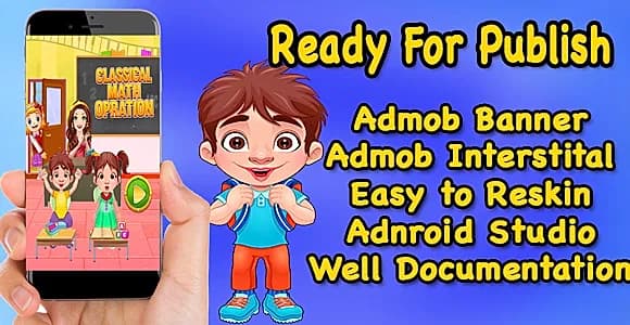 Kids Maths Operation - Kids Education Game - Android studio