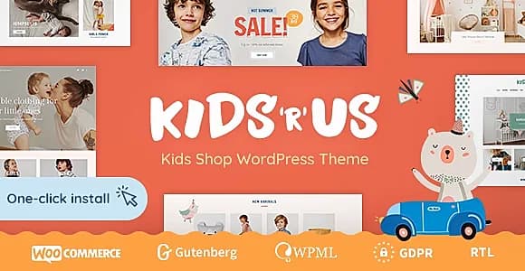 Kids R Us WordPress Theme