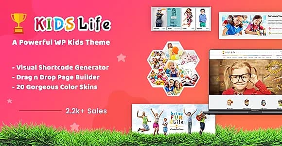 Kidslife WordPress Theme