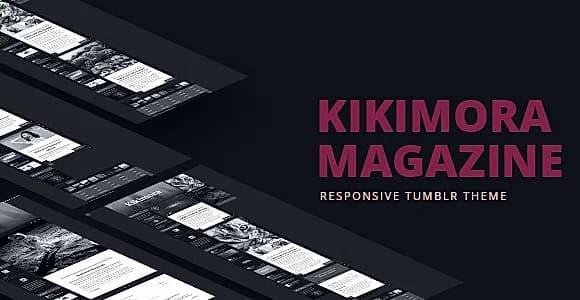 Kikimora Magazine - Responsive Tumblr Theme
