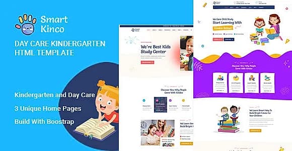 Kinco - Day Care & Kindergarten HTML Template