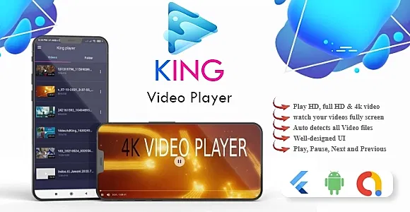 King Video Player Flutter Android With Admob