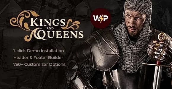 Kings & Queens WordPress Theme