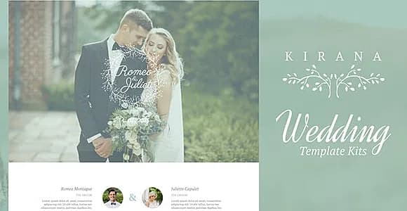 Kirana - Wedding Elementor Template Kits