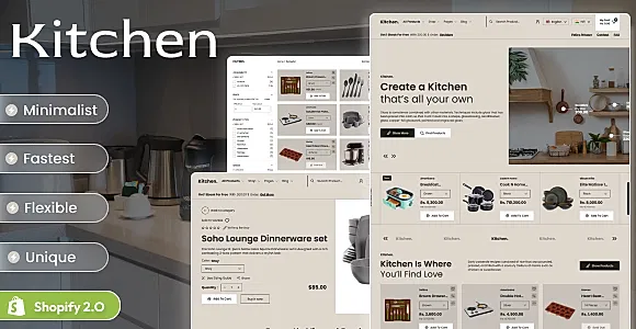 Kitchen - Shopify 2.0 Kitchen Furniture Store Theme