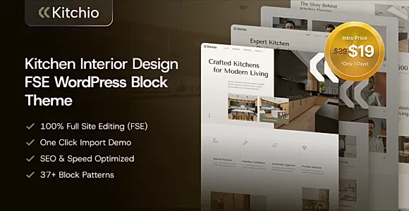 Kitchio WordPress Theme
