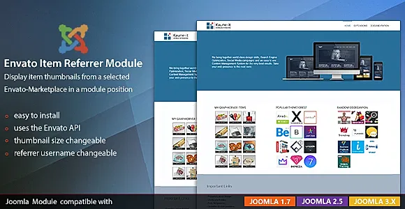 KJE Envato-Item Referrer Module