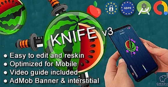 Knife (Admob + GDPR + Android Studio)