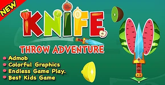 Knife Throw Adventure + Ninja Knife + Ready For Publish