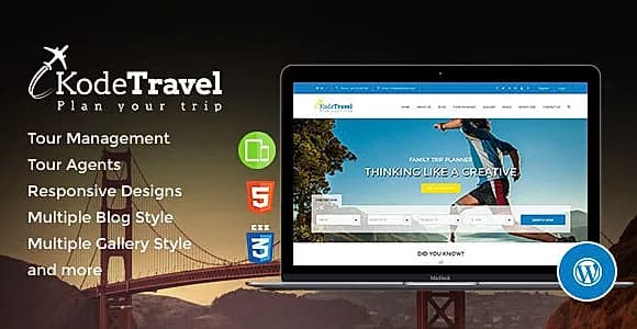 Kode Travel WordPress Theme