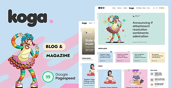 Koga WordPress Theme
