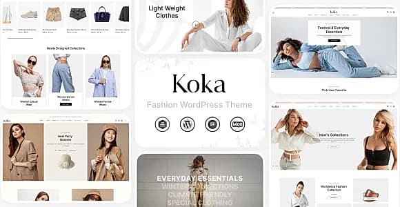 Koka WordPress Theme