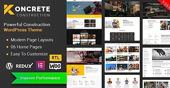 Koncrete WordPress Theme