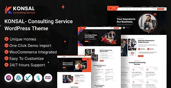 Konsal WordPress Theme