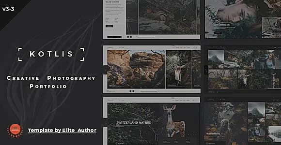 Kotlis - Responsive  Photography Portfolio