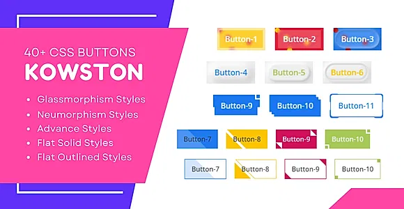 Kowston CSS Buttons