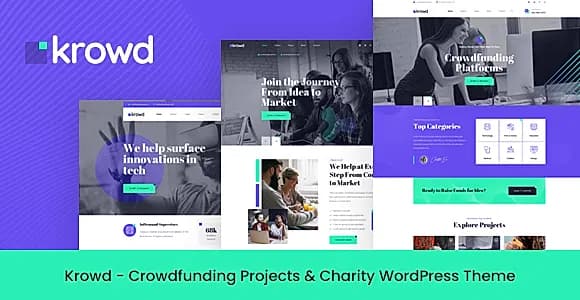 Krowd WordPress Theme