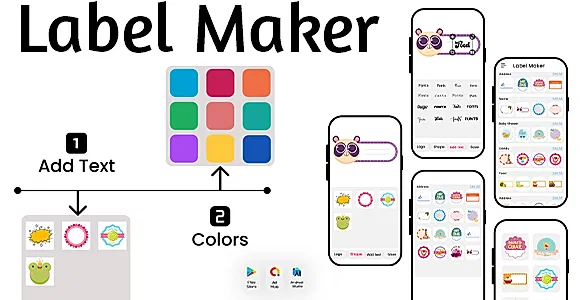 Label Maker - Design and Printer and Sticker - Labels - Logo Design - Leble Design - Logo Design