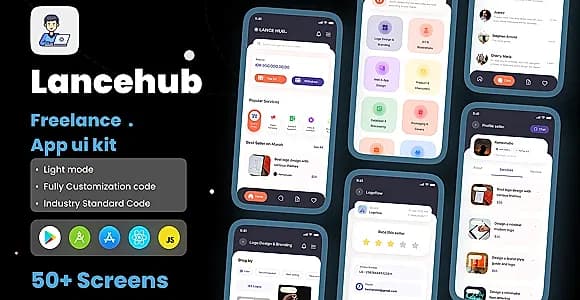 Lancehub - Freelance App React Native Expo Ui Kit