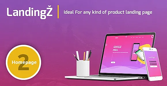 Landingz – One Page App and Product Landing Html Template