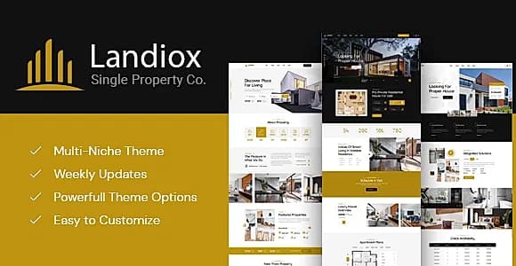 Landiox WordPress Theme