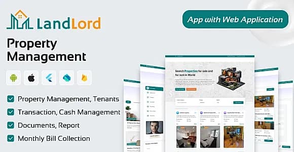 Landlord-  Property & Tenant Management System (Web + Mobile)