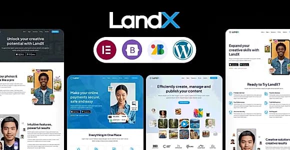 Landx WordPress Theme