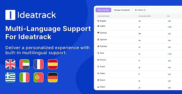 Language Pack Module for Ideatrack