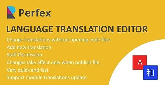 Language Translations for Perfex CRM