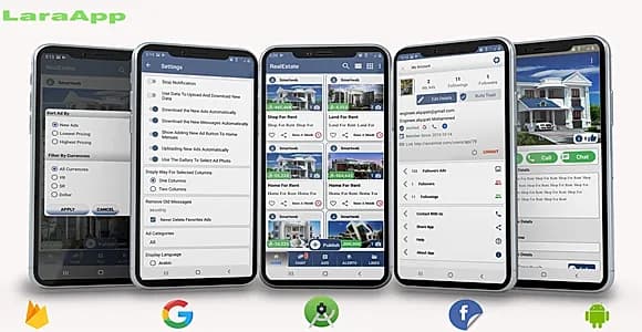 LaraApp, Native Android App for LaraClassified Script