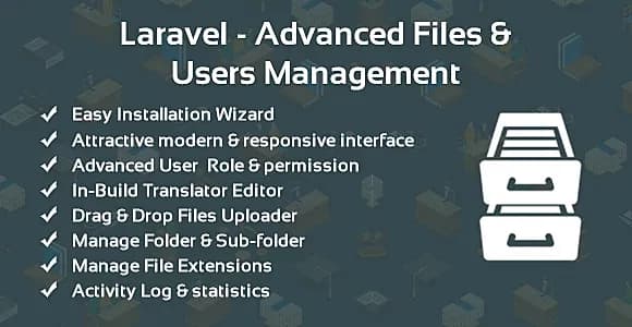 Laravel - Advanced Files & Users Management