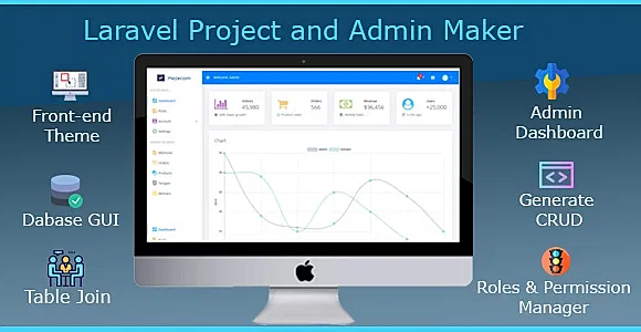 Laravel Project and Admin Maker