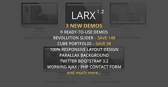 LARX - Interior Design Studio Template