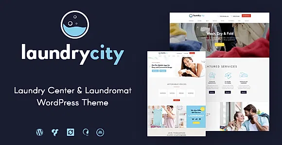 Laundrycity WordPress Theme