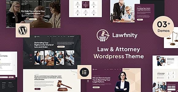 Lawfinity WordPress Theme