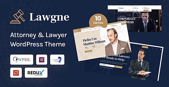 Lawgne WordPress Theme