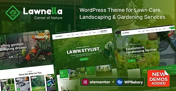 Lawnella WordPress Theme