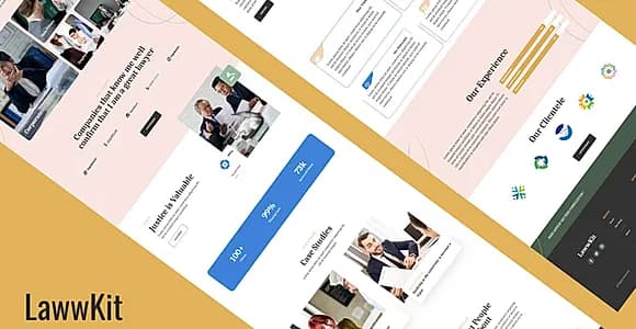 Lawwkit - Legal Practice Elementor Template Kit