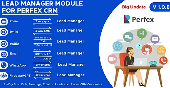 Lead Manager  Module for Perfex CRM