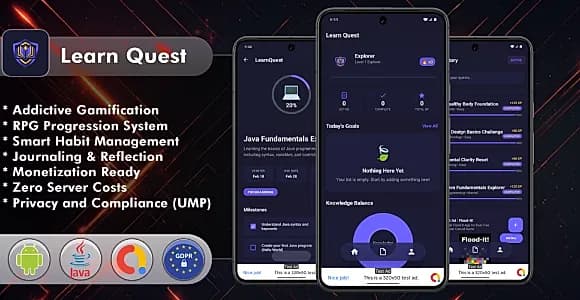 Learn Quest Android App Template