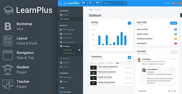 LearnPlus - Learning Management Application
