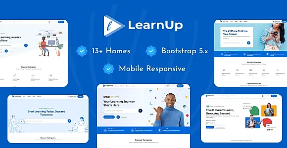 LearnUp - Education HTML Template