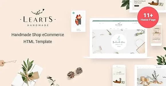 Learts - Handmade Shop eCommerce HTML Template
