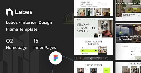 Lebes - Interior Design Figma Template