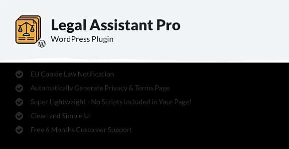 Legal Assistant Pro WordPress Plugin